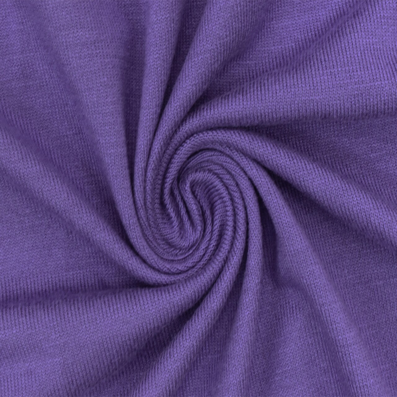 Jam Purple Solid Stretch Rayon Jersey Knit Fabric By the Yard